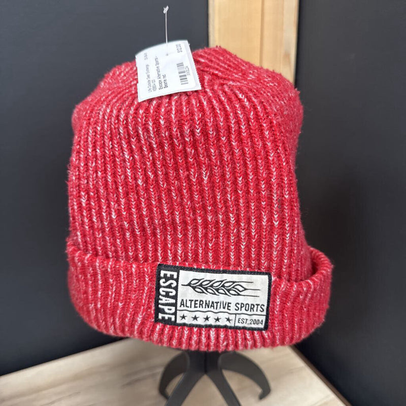 Escape Alternative Sports - Beanie: red-unisex-