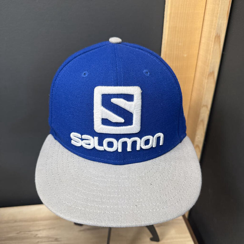 Salomon - youth Blue Snapback Cap: blue-unisex-