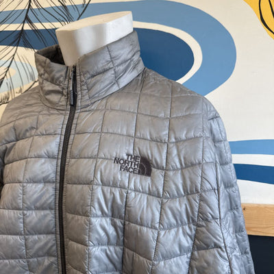 The North Face - Men's Quilted Thermoball Jacket- MSRP $299: gray-men-XXL