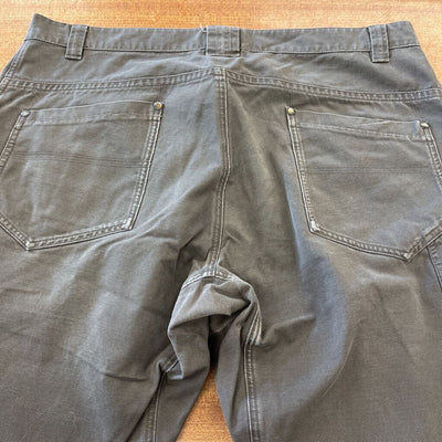 Arc'teryx - Men's Canvas Pants - MSRP $220: Grey/Brown-men-38
