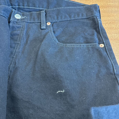 Levi's - Men's 501 Straight Fit Jeans - MSRP $120: Black-men-38x34