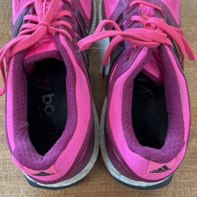Adidas - Women's Energy Boost Running Shoes - MSRP $160: Pink-women-W9
