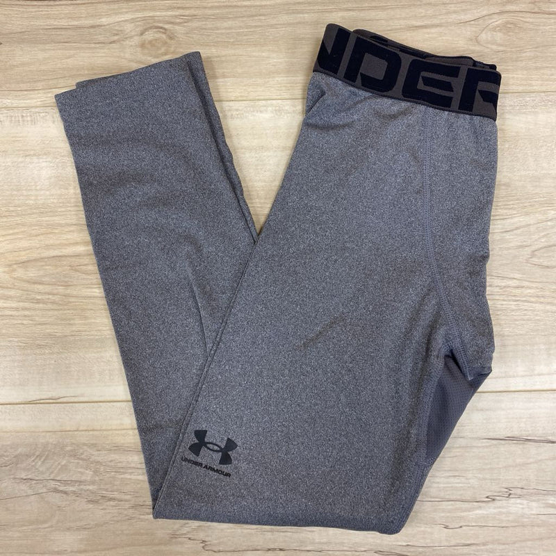 Under Armour - Kids ColdGear Compression Leggings: gray-children-MDY