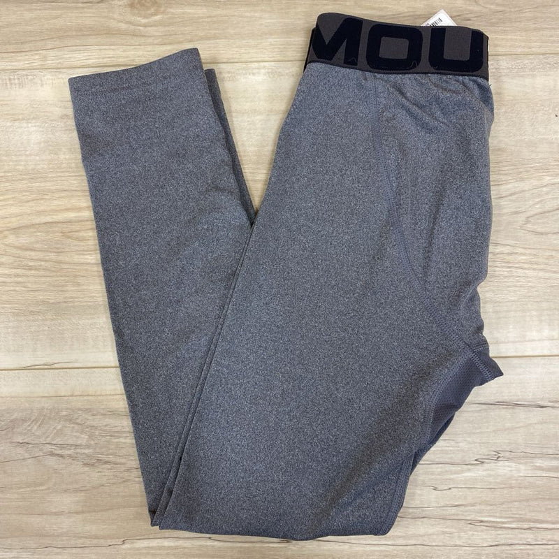 Under Armour - Kids ColdGear Compression Leggings: gray-children-MDY
