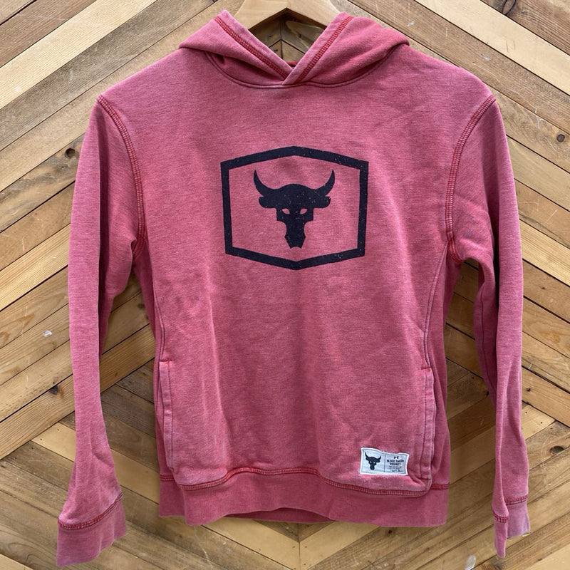 Under Armour - Kids Hoodie : red-children-LGY