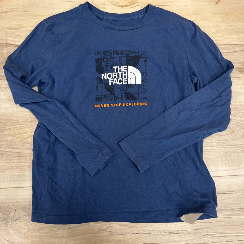 The North Face - Kids Long Sleeve Shirt: blue-children-LGY