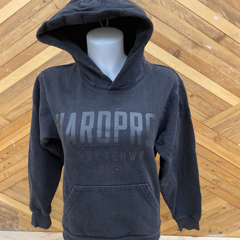 Hardpressed- Youth Hoodie - MSRP $50: black-men-14Y