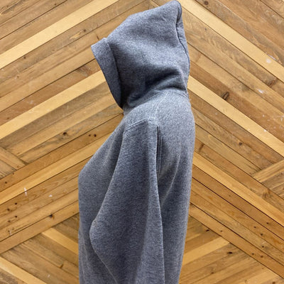 Hardpressed- Youth Saskatchewan Floral Hoodie: gray-children-MDY