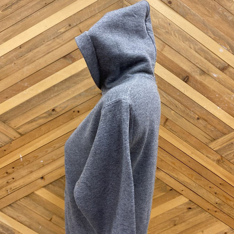 Hardpressed- Youth Saskatchewan Floral Hoodie: gray-children-MDY