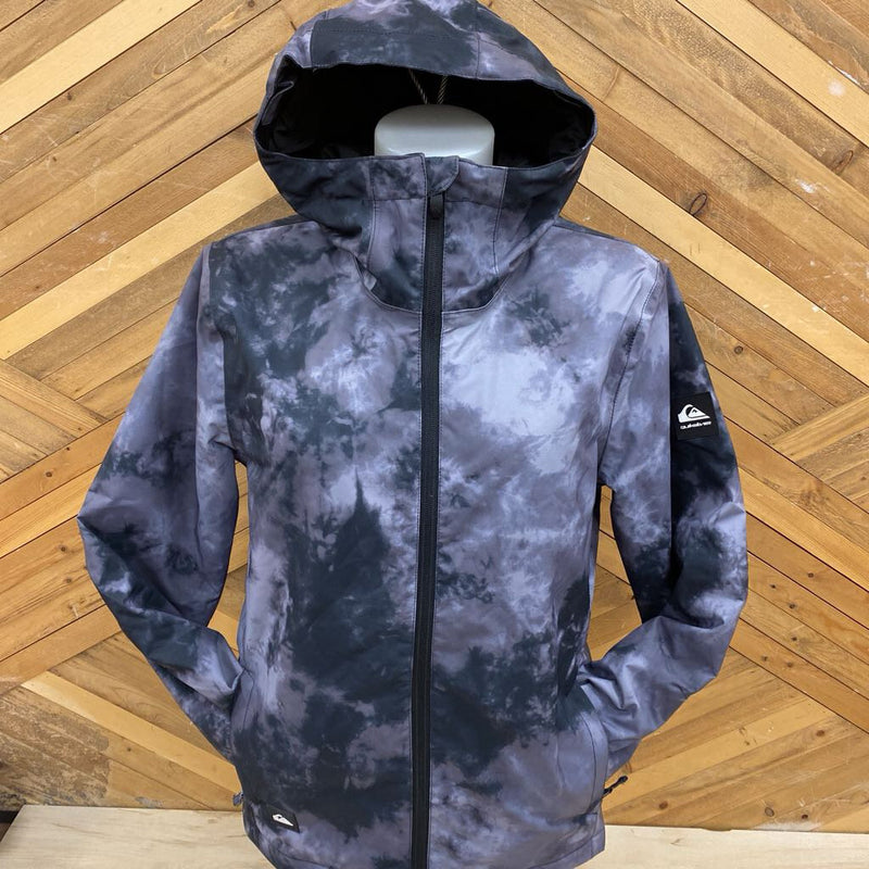 Quiksilver- Youth Jacket with DryFlight Technology- MSRP $160: Gray-children-LGY