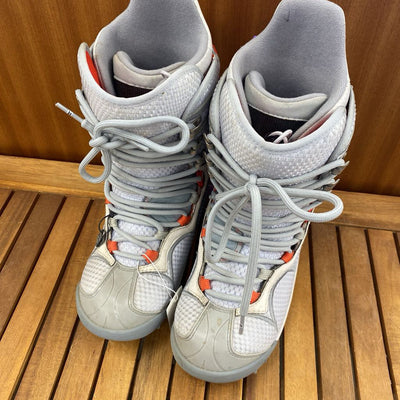 Men's Sapphire Snowboard Boots Size 9: Grey/Red-women-W9