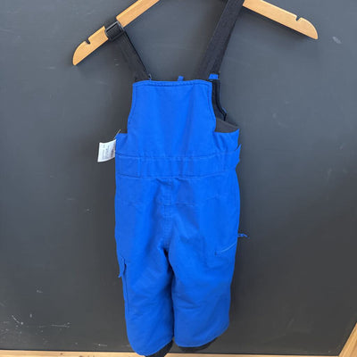 Quiksilver -Children's Bib Snow Pants- MSRP $130: blue-children-3T