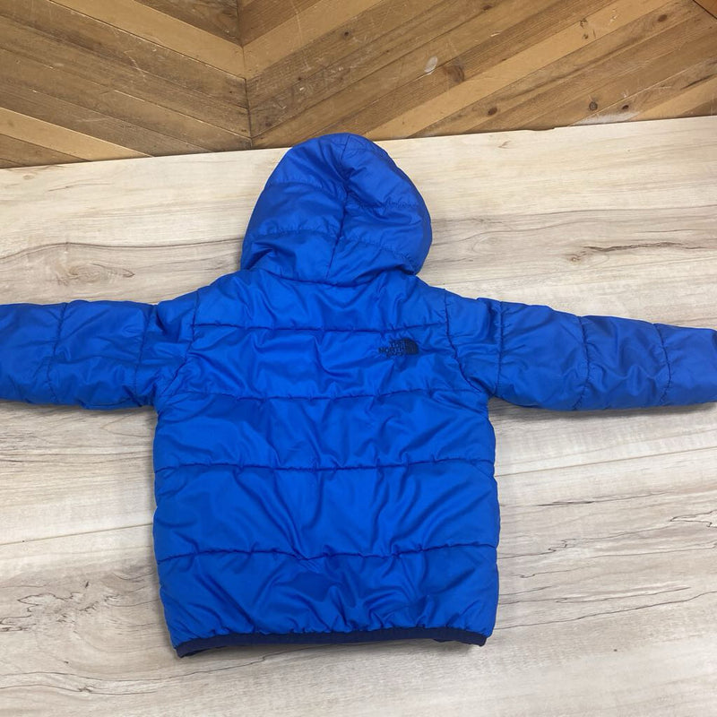 The North Face - Boys Reversible Winter Jacket- MSRP $130: blue-boys-