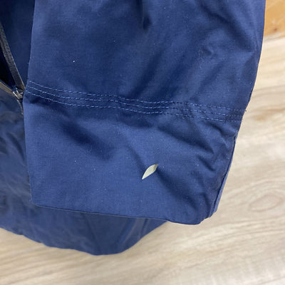 Men's Waterproof Hooded Jacket: Navy -men-SM