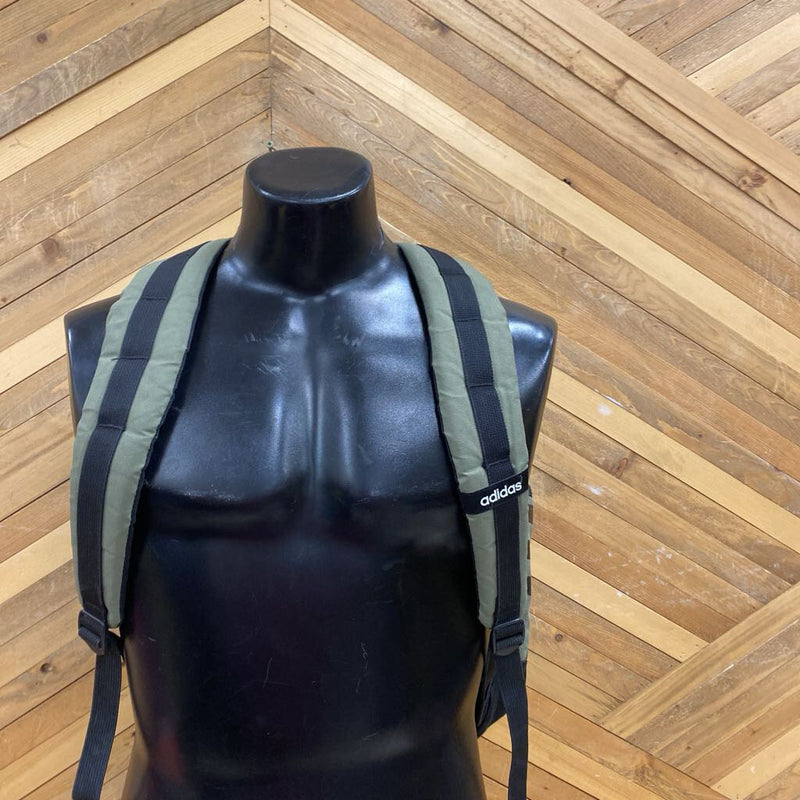 Adidas - Everyday Backpack- MSRP $70: Olive Green/Black-unisex-