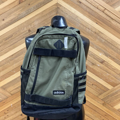Adidas - Everyday Backpack- MSRP $70: Olive Green/Black-unisex-
