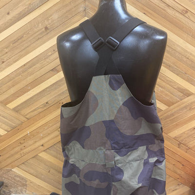 The North Face - Men's DryVent Camo Bibbed Snow Pants - MSRP comp $320: Green/Brown/Black-men-2XL