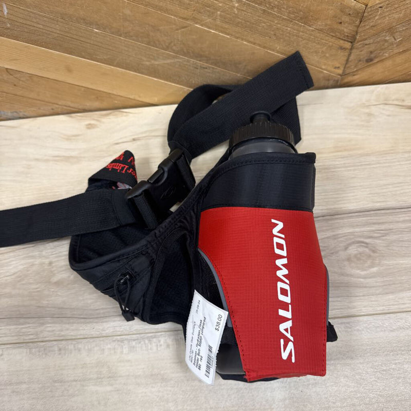 Salomon Hydration Flask Holder: red-unisex-