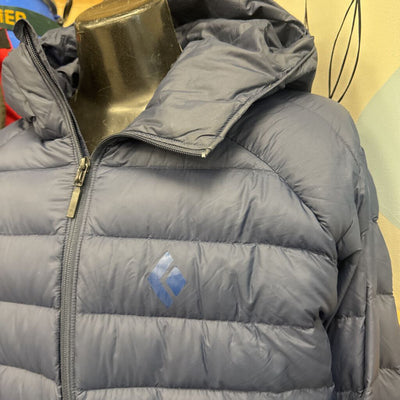 Black Diamond - Men's Cold Forge Hooded Puffer Jacket - MSRP $400: Dark Blue-men-2XL