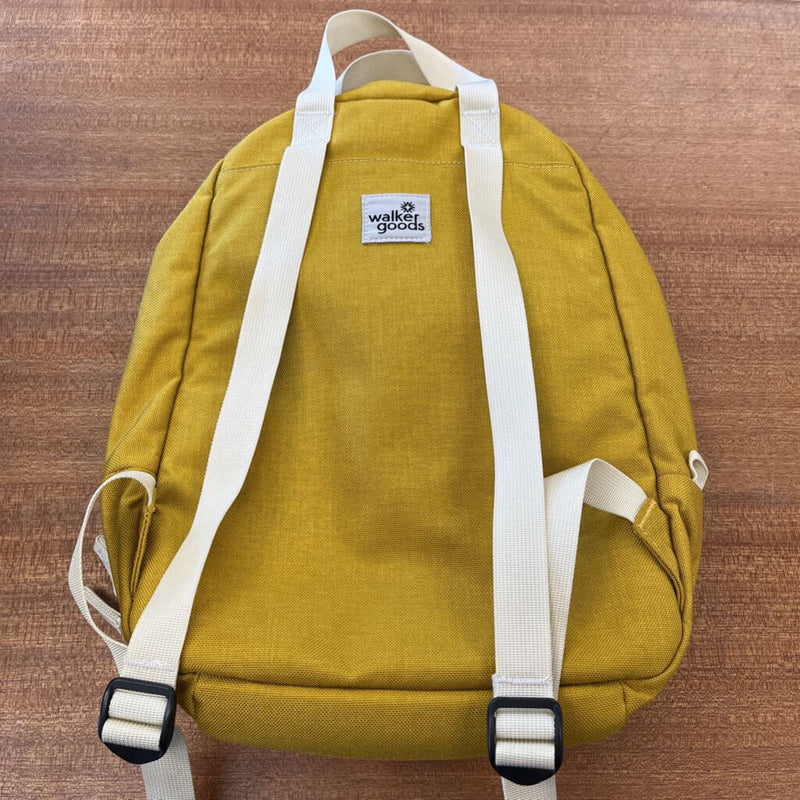 Walker Goods Yellow Backpack: Yellow-unisex-