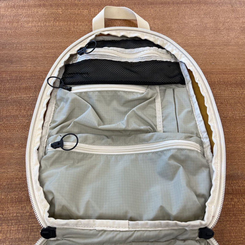 Walker Goods Yellow Backpack: Yellow-unisex-