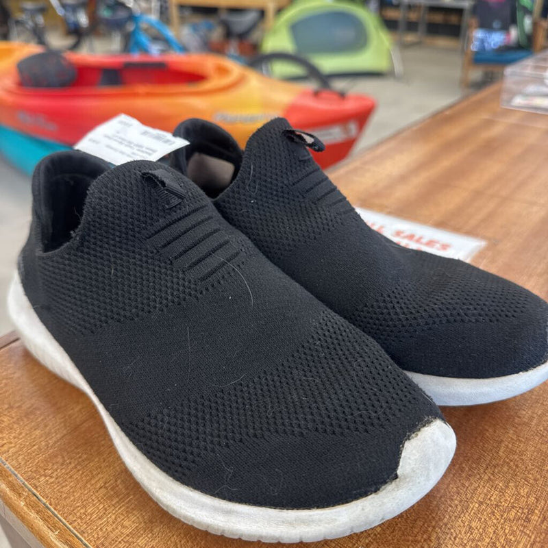 Skechers- Youth Slip-on Black Shoes- MSRP $60: black-unisex-4Y