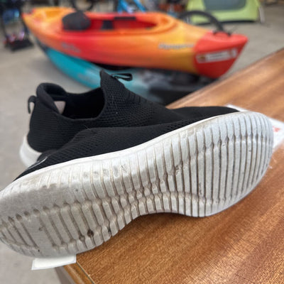 Skechers- Youth Slip-on Black Shoes- MSRP $60: black-unisex-4Y