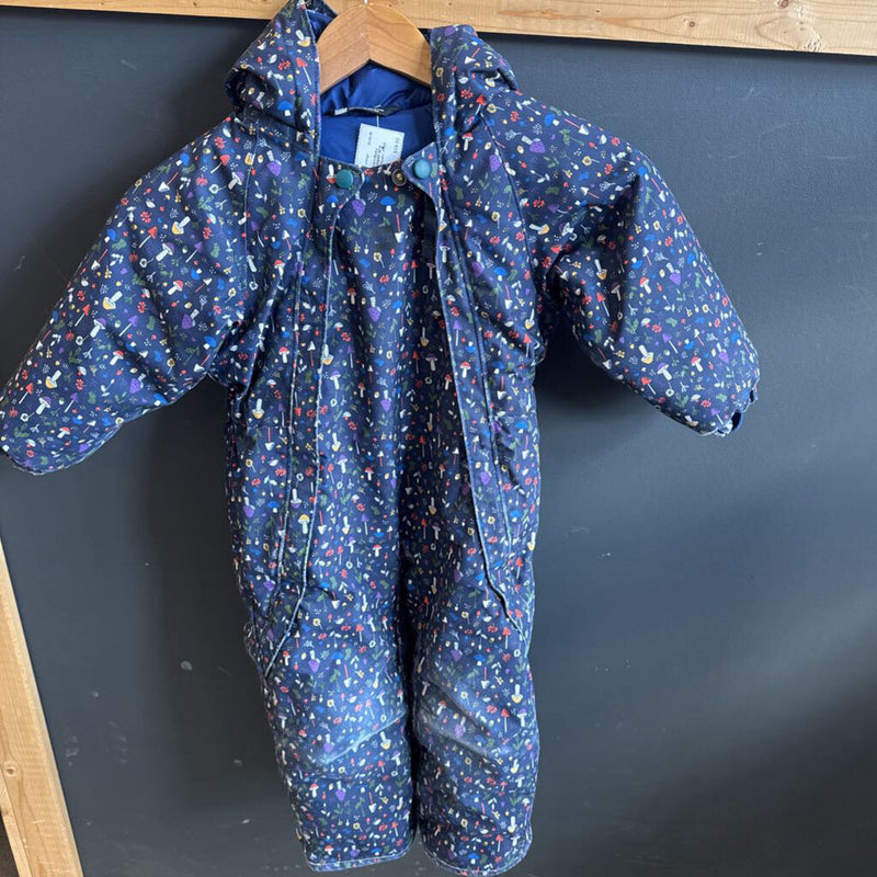 MEC - Toaster Infant/Baby Winter Snowsuit- MSRP $119: Navy Blue with Multicolor Print-infant-24M