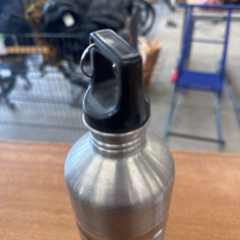 The Biggest Week Stainless Steel Water Bottle: silver-unisex-