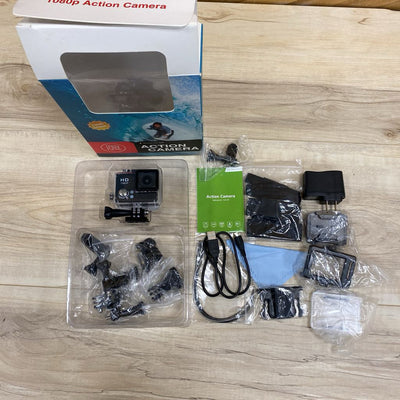 1080p Action Camera: black-unisex-