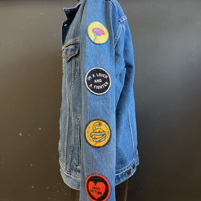 Levi's - Men's Limited Edition Patch Trucker Jacket: Denim-men-XL
