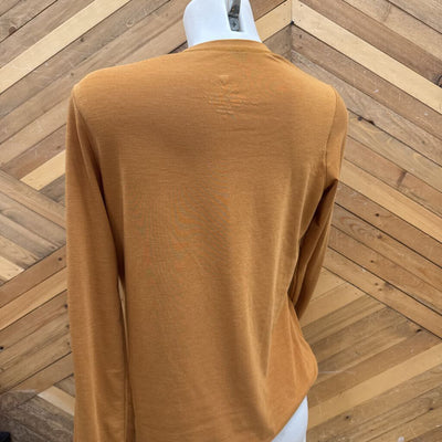 Kuhl - Women's L/S Shirt - MSRP $70: Yellow-women-SM