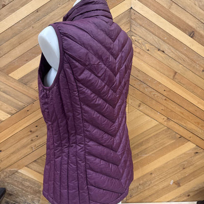 32 Degree Heat - Women's Down Vest - MSRP comp $80: Purple-women-MD