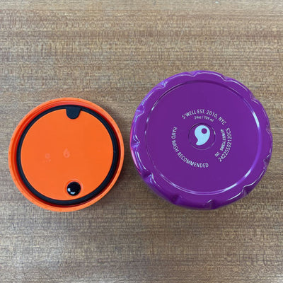 S'well - Stainless Steel Food Container - MSRP $38: Dark Purple/Dark Pink/Orange--700 mL