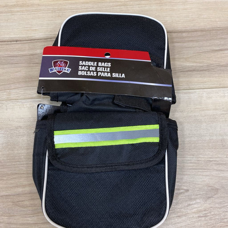 Bikerama Saddle Bags: black-unisex-