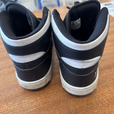 Puma - Youth High Top Sneakers- MSRP $90: black/white-unisex-5C