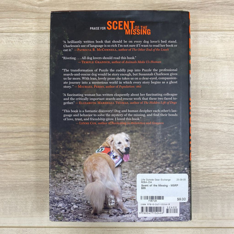 Scent of the Missing - MSRP $35: --