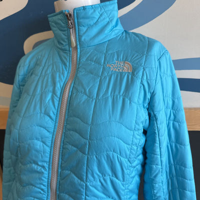 The North Face - Women's Lightweight Puffer Jacket- MSRP compared $220 : blue-women-SM