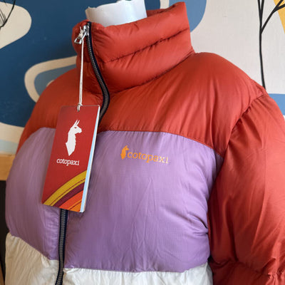 Cotopaxi - Women's Solazo Down Jacket - MSRP $325: Cayenne & Plum-women-XL