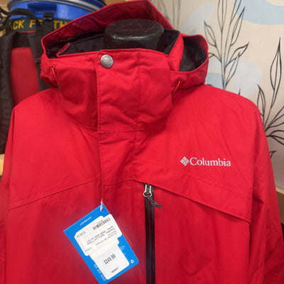 Columbia- Men's Last Tracks Jacket - MSRP $249: red-men-3XT