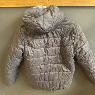 Eddie Bauer- Kids Black Puffer Flecce Lined Jacket: black-children-14/16Y