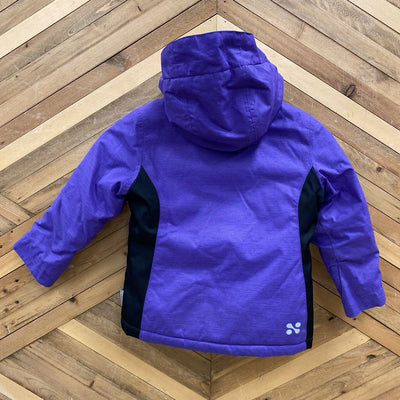 xmtn - Kids Purple Insulated Jacket: purple-children-large