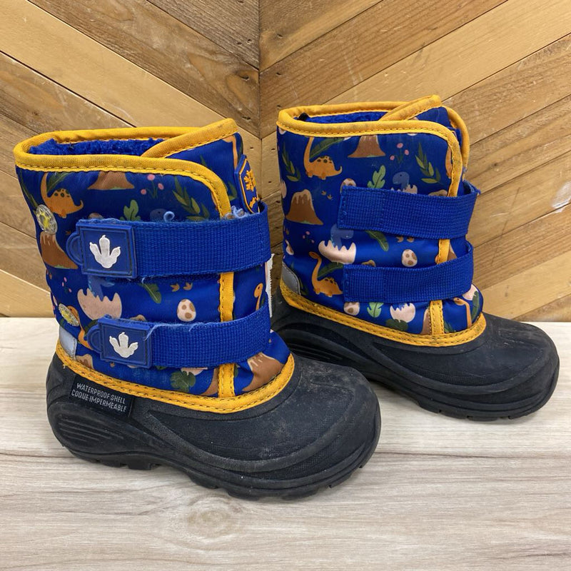 Ice Fields - Kids Waterproof winter Boots- MSRP $60: Blue-children-10