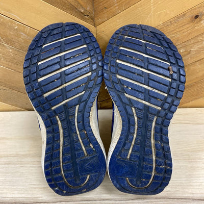 Children's Blue and Black Athletic Shoes: blue, black-children-11t