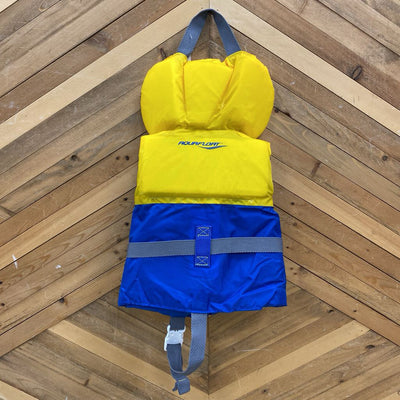 AquaFloat- Infant PFD: blue/yellow-infant-infant