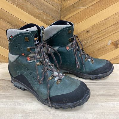Zamberlan - Women's 330 Marie GTX Hiking Boots - MSRP $269: Green/Grey/Black-women-W11