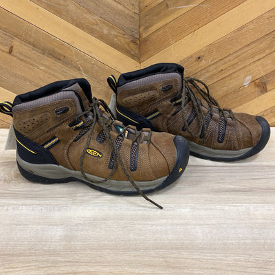 Keen - Men's Protective Boots - MSRP $131 : Brown/Black-men-M9 Wide