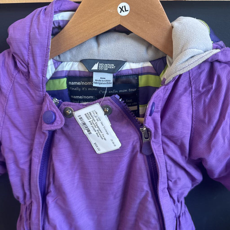 Mountain Equipment Co-op Infant Snowsuit: purple-infant-6mo