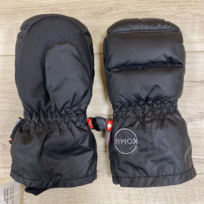 Kombi- Baby Black Mittens: black-unisex-SM