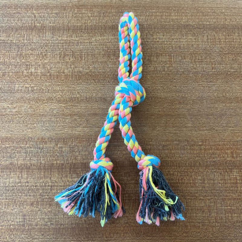 Braided Rope Dog Toy: --